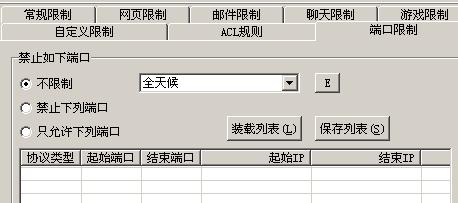 ANYVIEW(网络警)端口自定义限制